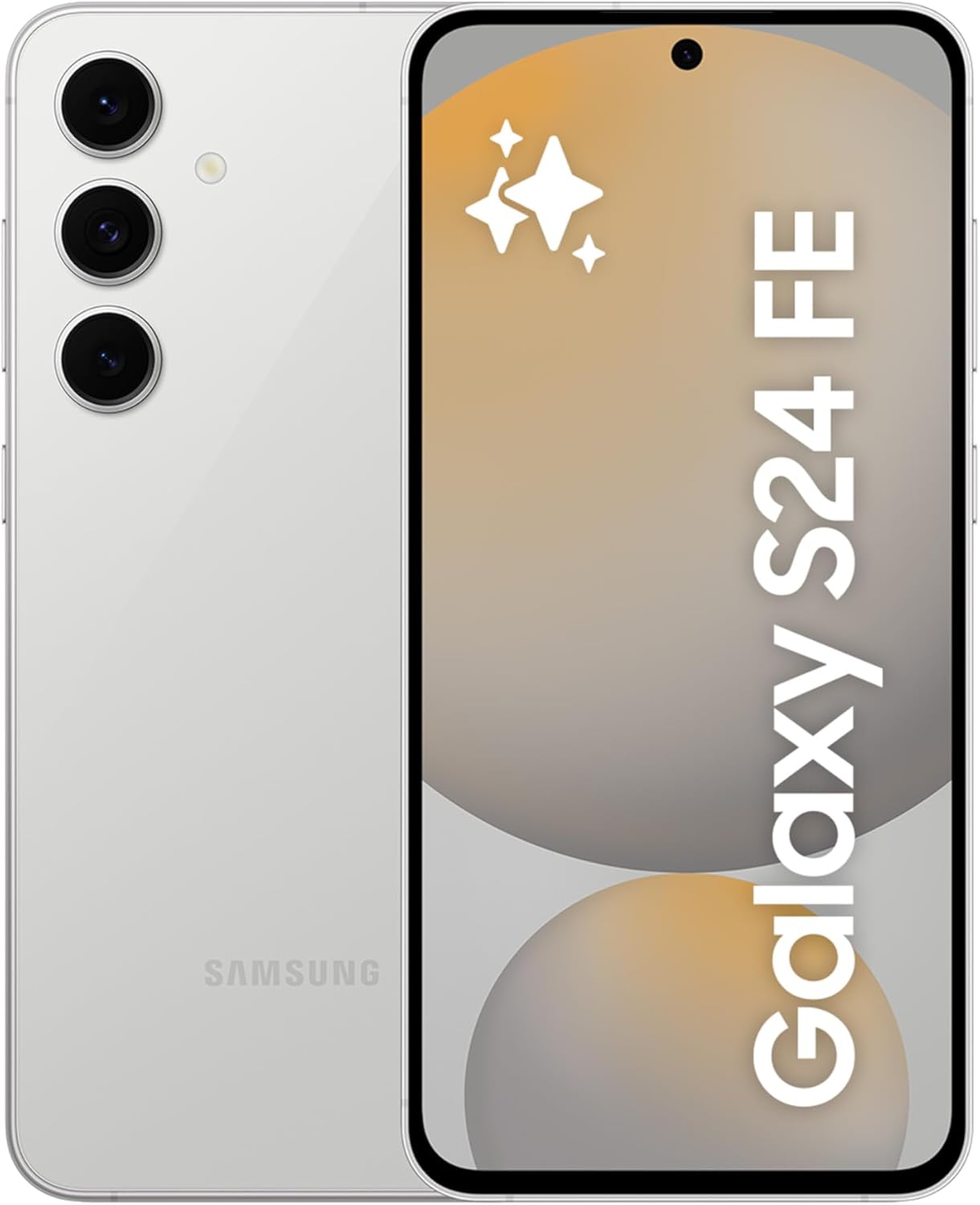 Samsung Galaxy S24 FE AI Phone, 8GB RAM, Android Smartphone, 50MP Camera, Long Battery Life (UAE Version)MobilesMeet the Galaxy S24 FE with Galaxy AI, where every photo sparks endless creativity. Immerse yourself in the full Galaxy AI experience and unloc